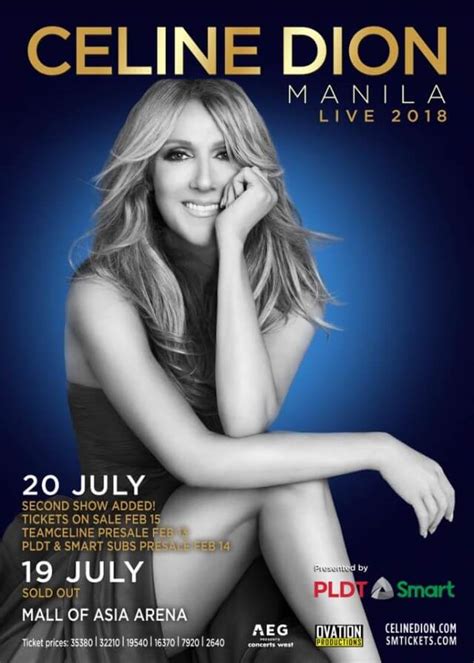 celine dion concert manila 2018 price|Celine Dion in Manila.